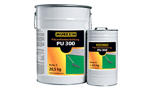 Полиуретановое финишное покрытие MUREXIN Hires PU 300 желто-золотой RAL 1004, 25 кг
