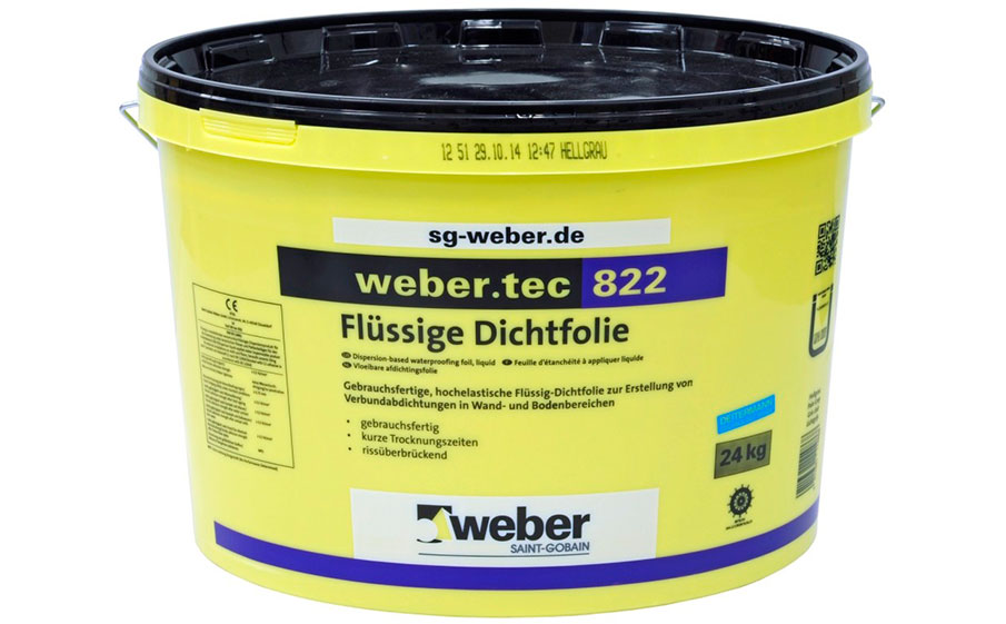Полимерная мастика weber.tec 822 pink, розовый, 24 кг