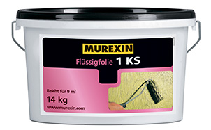 Гидроизоляционная смесь MUREXIN Жидкая фольга 1KS, ведро 14 кг