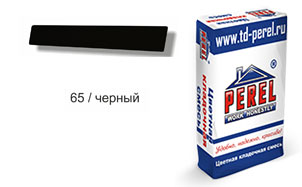 Затирка для швов PEREL RL 5465 черная зимняя, 25 кг