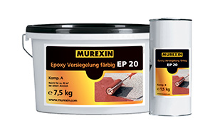 Цветное эпоксидное покрытие MUREXIN EP 20 пурпурно-фиолетовый RAL 4007, 9 кг
