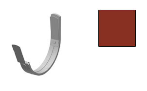 Крюк крепления желоба короткий CM Vattern красный, D 125 мм, L 70 мм