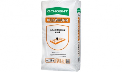 Выравнивающий клей ОСНОВИТ ФЛАЙФОРМ AC20 T, 25 кг