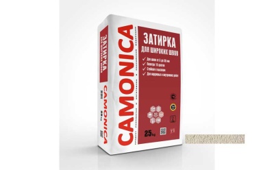 Затирка для широких швов Camonica ЗШ "Серый бетог" RAL 7023, 25 кг