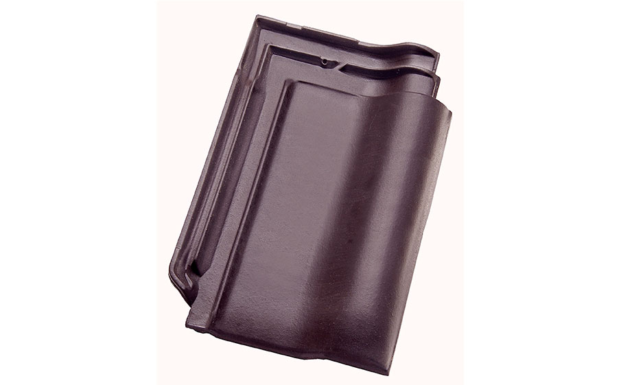 Керамическая черепица рядовая Koramic Universo 14 Anthracite Engobe