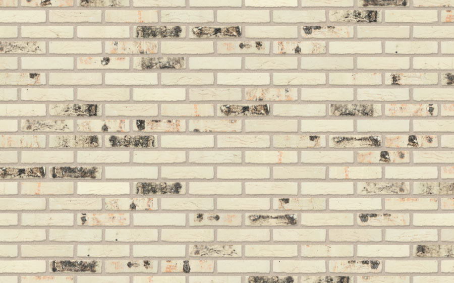 Кирпич керамический полнотелый Nelissen Rodruza Wit Sintered рельефный, 210*100*50 мм