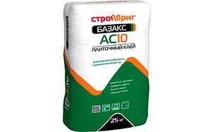 Плиточный клей Стройбриг Базакс АС10, 25 кг