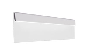 Финишная планка AQUASYSTEM PURAL белый (RR20), 2,0 м