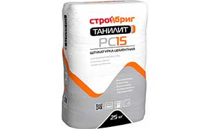 Штукатурка цементная Стройбриг Танилит PC15, 25 кг