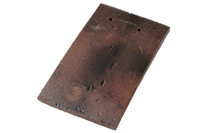 Керамическая черепица рядовая (бобровый хвост) Koramic Patrimony Handcrafted Plain Tile 15x26 Vineyard Black Antique