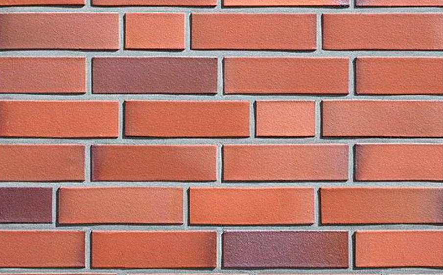 Кирпич клинкерный пустотелый Roben Filsum vulkant-bunt гладкий, 240*115*52 мм