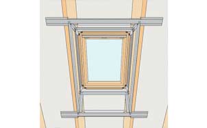 Комплект направляющих для откосов VELUX LSG 1000, 780*980 мм