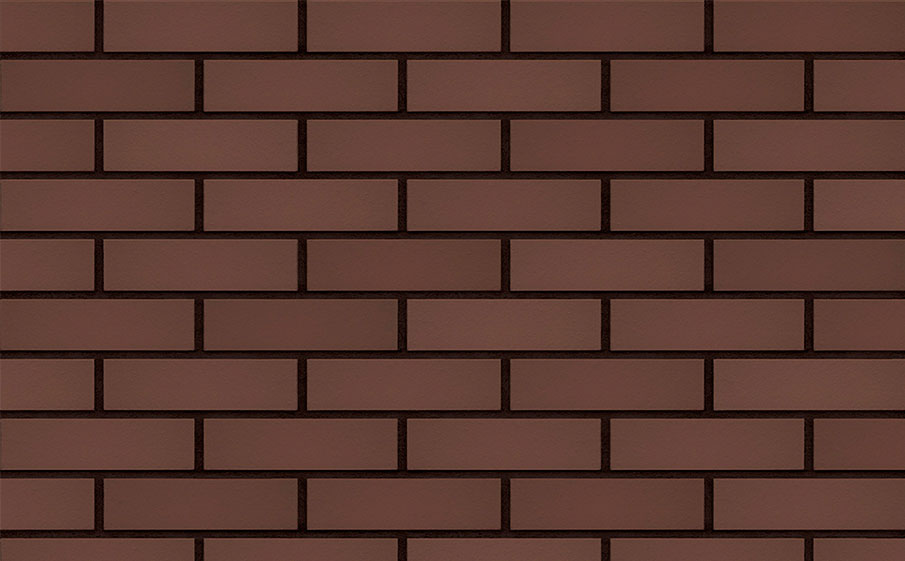 Клинкерная фасадная плитка KING KLINKER Dream House Коричневый (03) гладкая WDF, 215*65*14 мм