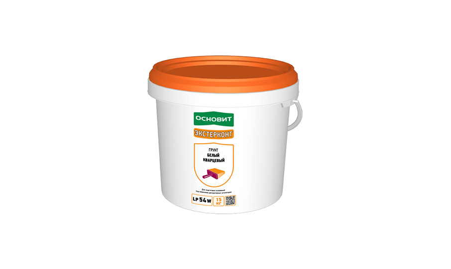 Кварцевый грунт ЭКСТЕРКОНТ LP54 W, 15 кг