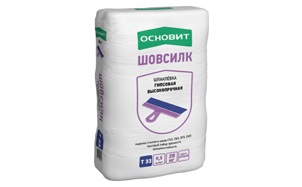 Гипсовая шпаклевка ОСНОВИТ ШОВСИЛК Т-33, 20 кг