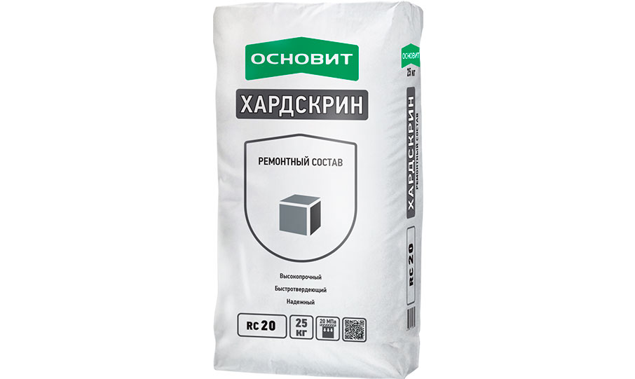 Ремонтный состав ОСНОВИТ ХАРДСКРИН RC20, 25 кг