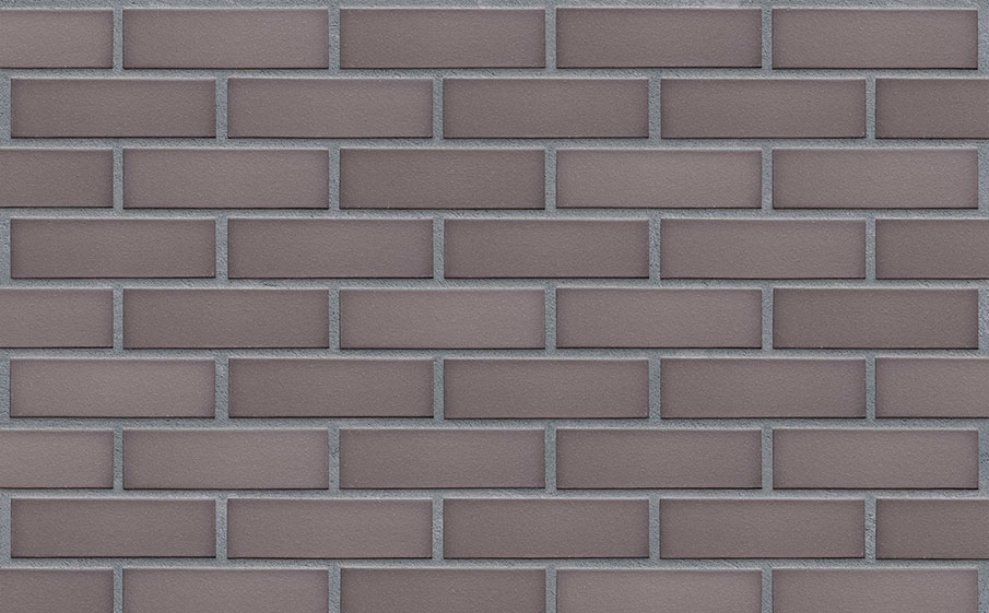 Клинкерная фасадная плитка KING KLINKER Dream House Grey eminence (23) гладкая NF, 240*71*14 мм