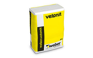 Напыляемый бетон weber.vetonit RL 45 серый, 25 кг