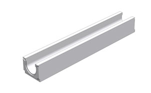 Лоток универсальный Gidrolica BGU DN100 №8 кл. С250, 1000*160*167/172 мм