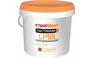 Грунт бетон-контакт Стройбриг ЛАСТИМИН LP-55, 22 кг
