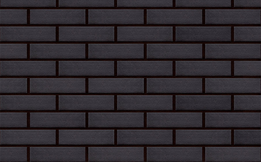 Клинкерная фасадная плитка KING KLINKER Dream House Полярная ночь (08) гладкая NF, 240*71*10 мм