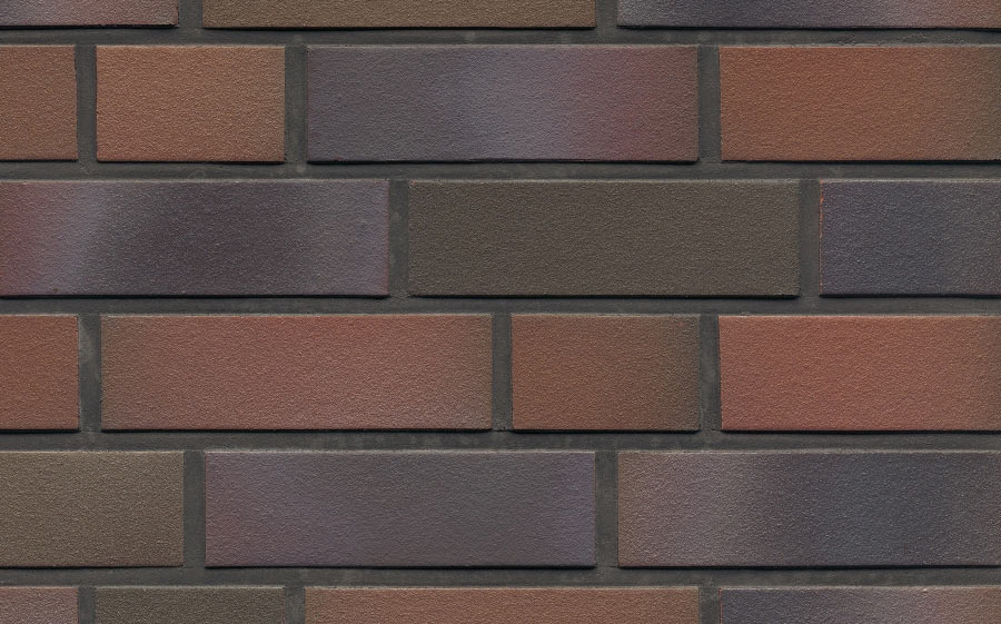 Клинкерная фасадная плитка Feldhaus Klinker R385 Galena cerasi maritim, 240*52*14 мм