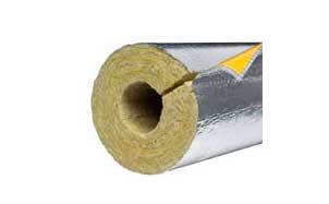 Минераловатный цилиндр PAROC Hvac Section AluCoat T, 48/80 мм