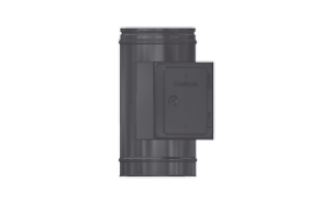 Тройник прочистки SCHIEDEL PERMETER 50 для твердого топлива черный, D 300/350 мм