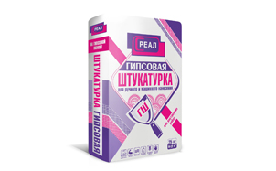 Штукатурка гипсовая РЕАЛ ГШ