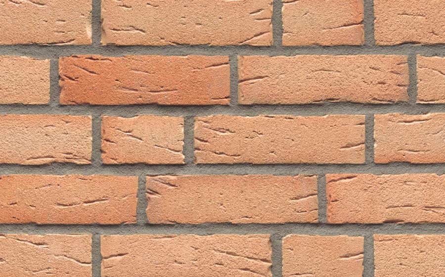 Клинкерная фасадная плитка Feldhaus Klinker R696 Sintra crema duna, 240*52*17 мм