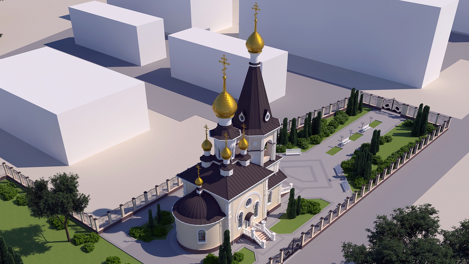 Визуализация фасадов