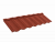 Композитная черепица LUXARD Classic бордо, 1350*415 мм