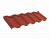 Композитная черепица LUXARD Roman бордо, 1330*430 мм