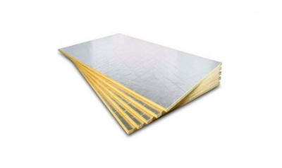 Плита PAROC Fire Slab 100 AluCoat, 1200х600х50 мм