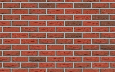 Клинкерная фасадная плитка Feldhaus Klinker R436 Classic ardor mana, 240*71*9 мм
