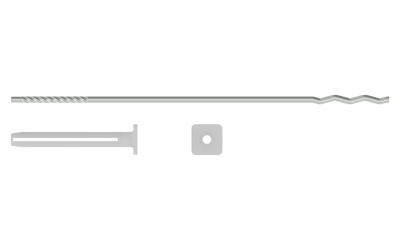 Металлическая гибкая связь TERMOCLIP МГС 2 MT E, 4*295 мм