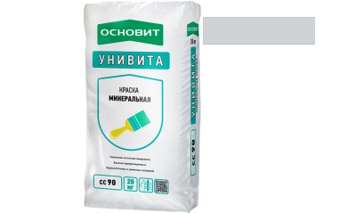 Минеральная краска ОСНОВИТ УНИВИТА СС90, цвет 52010, 20 кг